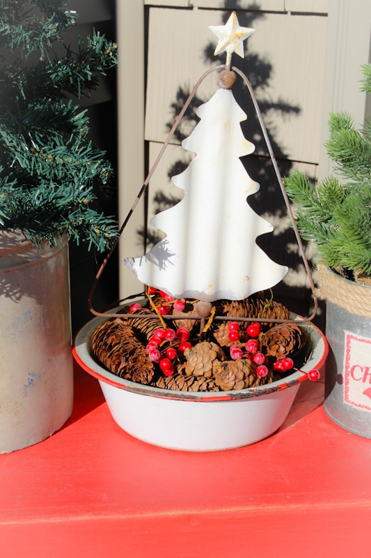 Enamelware Christmas Decor