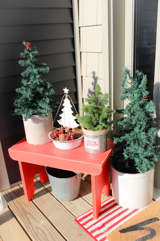 Christmas Trees In Crocks