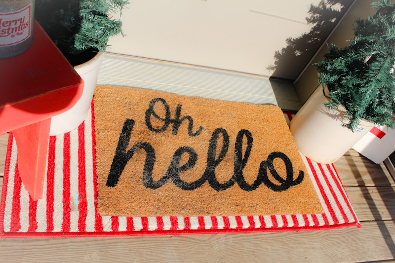 Oh Hello Welcome Mat